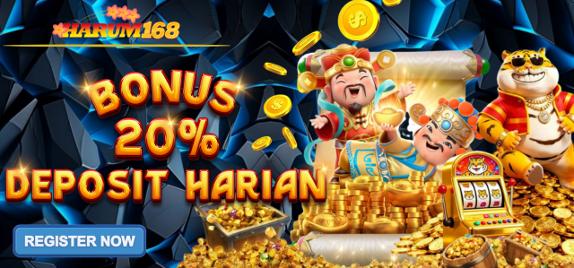Bonus Deposit Harian 20%