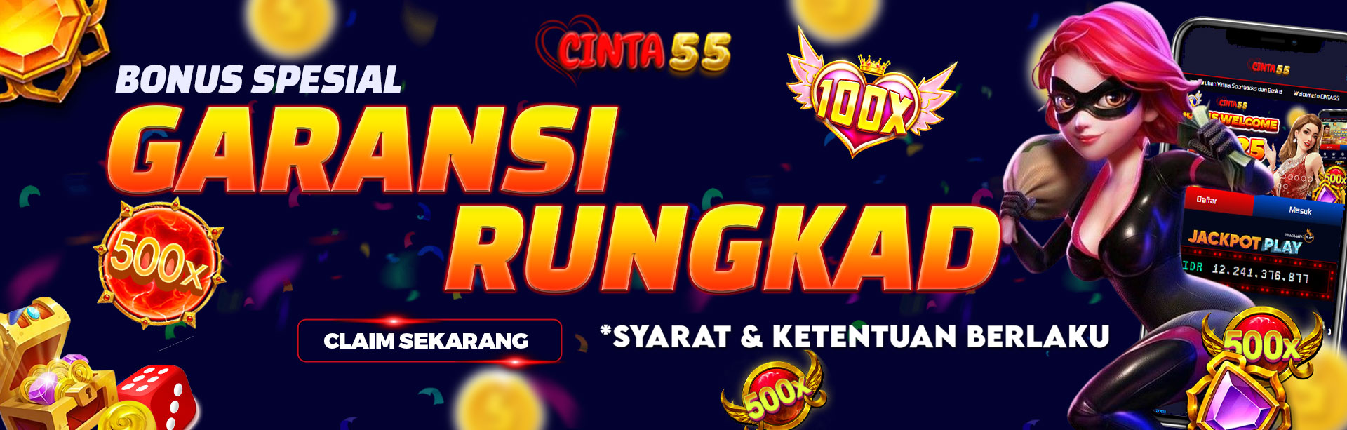 BONUS RUNGKAD / TIDAK GACOR SALDO KEMBALI	