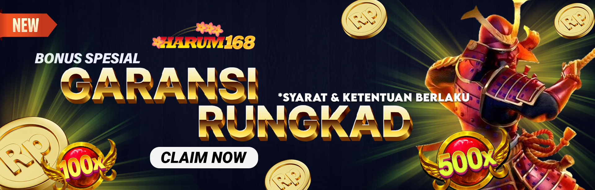 BONUS RUNGKAD / TIDAK GACOR SALDO KEMBALI	