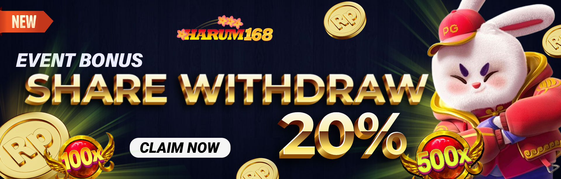 Event Bonus Share Withdraw 20%